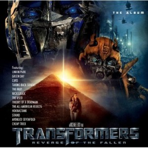 Transformers: Revenge of the Fallen Album Cover