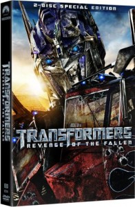 Transformers: Revenge of the Fallen 2 Disc DVD Cover